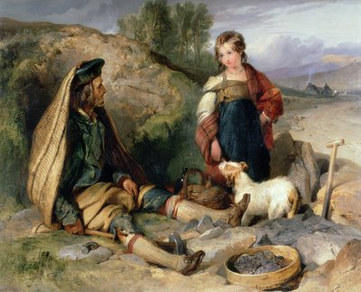 The Stone Breaker and his Daughter, 1830 by Edwin Landseer